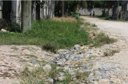 Piden reparación de calles en Potrerillos