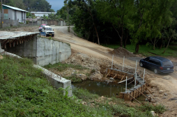 Habilitan bordo del río Danto
