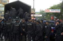 Realizan pruebas toxicológicas a 32 policías hondureños