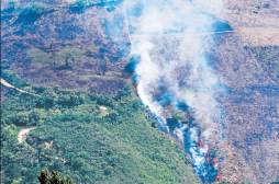 Tala y mal uso del suelo, enemigos de la cordillera El Merendón