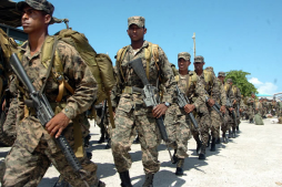 Militares llegan a La Ceiba para brindar seguridad en elecciones primarias