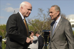 El 'Grupo de los ocho' presenta su proyecto de ley de inmigración