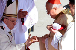El papa Francisco dice que 'el verdadero poder es el servicio'