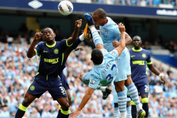 Manchester City acabó con el invicto del Wigan