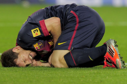 'Papá Messi' dio el susto en el Barcelona