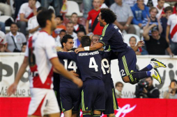Real Madrid vence a Rayo Vallecano y está a 8 del Barcelona