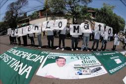 Exigen justicia y esclarecer asesinato de Alfredo Landaverde