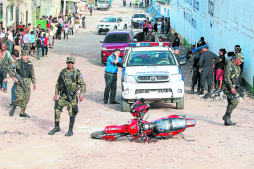 Cinco heridos en una balacera en la capital