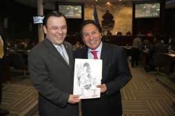 Congreso hondureño reconoce trayectoria de exmandatarios Alejandro Toledo