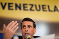 Capriles enviará una carta al Papa para que conozca 'la situación en Venezuela'