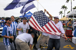 Los catrachos nuevamente se hicieron sentir en Miami