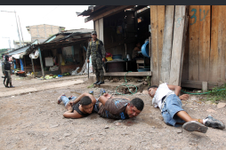 Cinco detenidos tras balacera en la capital
