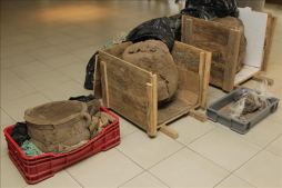 Expertos salvadoreños hallan campo de cultivo, osamenta y objetos de 1,500 años de antigüedad