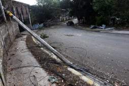 Lodo y destrucción dejan lluvias en Tegucigalpa