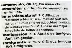 Inmessionante, nuevo adjetivo para Messi en el diccionario