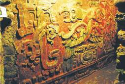 Estabilizan estructura del templo Margarita en Copán Ruinas