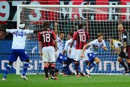 El Milán, único de los grandes que pierde en el estreno de la Serie A