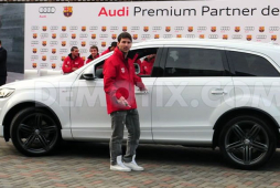 Nuevos Audi para los jugadores del Barça