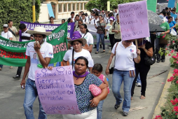 Salen a la calle a exigir no se permita explotación minera