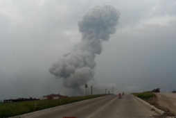 Fotos: Explosión en planta de Texas parecida a una 'bomba nuclear'