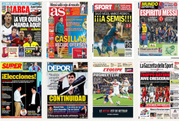 Prensa española: 'El espíritu de Messi rescata al Barça'