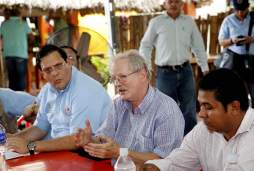 Al menos 80 casas dañadas por sismos en Atlántida, Honduras