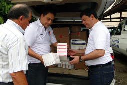 Con donaciones remedian crisis en césamos