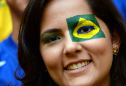 Colorida inauguración de la Copa Confederaciones