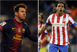 Messi y Falcao, los reyes del gol en la 15ª jornada de la Liga