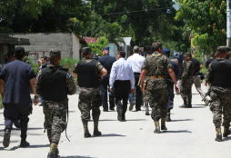 Habrá militares las 24 horas en Chamelecón tras recuperar 90 casas