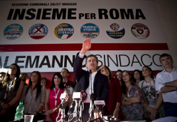 Izquierda gana en Roma