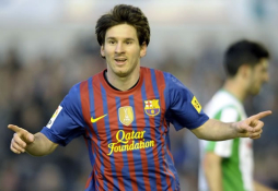 Messi, el mejor goleador mundial de 2012