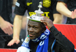 El festejo del Wigan, un sufrido campeón