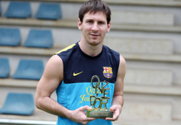 Messi gana premio por tercer año consecutivo