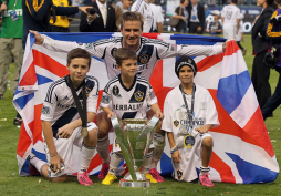 Beckham se despide del Galaxy con nuevo título
