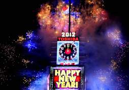 Times Square ya está lista para dar la bienvenida al 2013