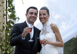 Xavi Hernández contrae matrimonio con Nuria Cunillera