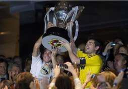 Real Madrid celebra su título 32 de la Liga en el Santiago Bernabéu