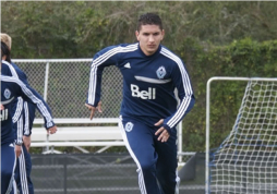 Johnny Leverón, listo para debutar con el Vancouver Whitecamps