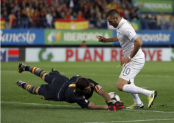 Francia le arranca un empate a España en el último suspiro