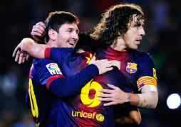 El Barça anuncia la renovación de Messi, Xavi y Puyol