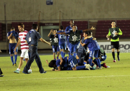 El festejo de la proeza catracha