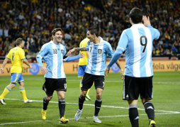 Argentina liquidó a Suecia en amistoso