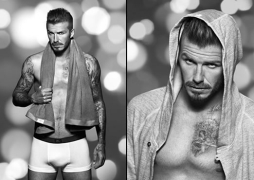 Calzoncillos, la prenda preferida de David Beckham en casa