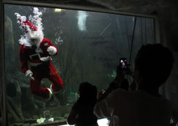 Papá Noel alemán bate récord