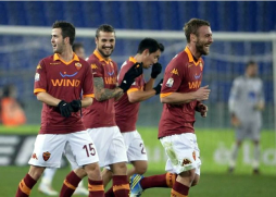 Roma alcanza los cuartos de final de la Copa Italia
