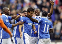 Wigan se acerca a la salvación con goleada al Newcastle