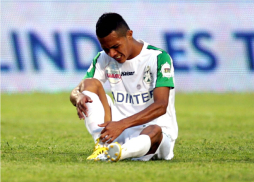 Bayron Méndez, casi descartado por Olimpia