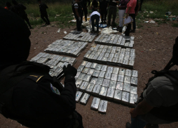 Colombia decomisa coca camuflada en carga de ladrillos que venían a Honduras