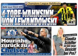 'Bild' da por hecho que Mourinho y Falcao se van al Chelsea